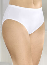 F&uuml;nferpack sportive Slips  WEISS