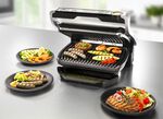 Tefal Tischgrill aus gebürstetem Edelstahl 