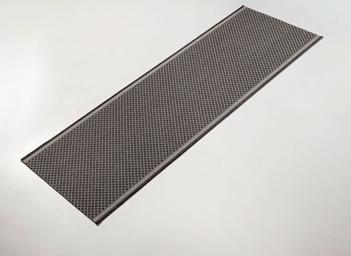 Flache L&auml;ufer in Sisaloptik nach Wunschma&szlig; ANTHRAZIT