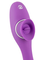 Rabbitvibrator mit Leckfunktion  