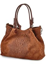 Laurina, Tasche, Damen, mit abnehmbarem Umh&auml;ngeriemen COGNAC