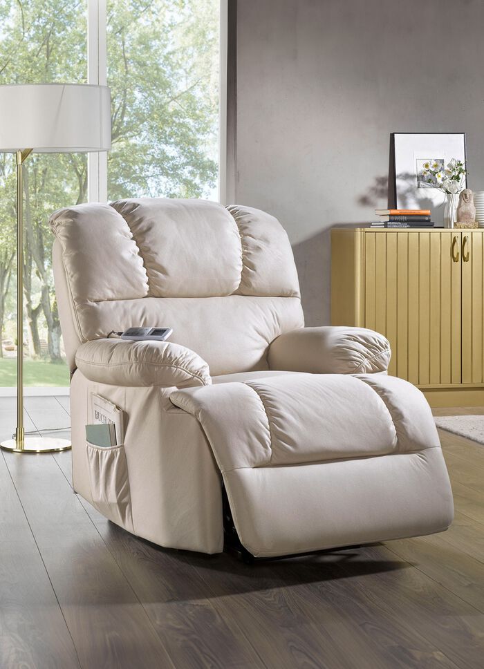 Relaxsessel mit komfortabler Kippfunktion CREME