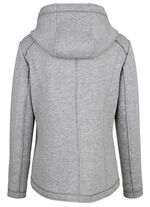 Jacke mit offenkantiger Verarbeitung 