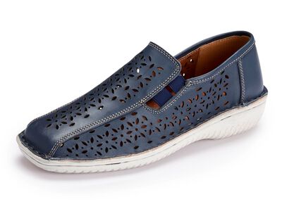 ELENA EDEN Slipper aus schattiertem Nappaleder 