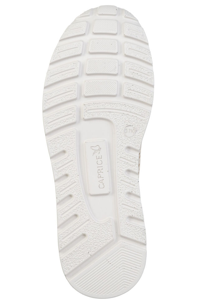 Caprice, sommerliche Damen-Sneaker, Weite K, mit herausnehmbarem Fu&szlig;bett GOLD