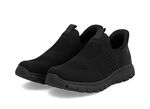 Rieker, leichte Herren-Slipper, mit verstärkter Hinterkappe SCHWARZ