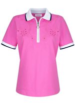 Poloshirt mit Cut-Outs in 2 Farben ROSA