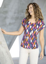 Shirt mit Rundhalsausschnitt 