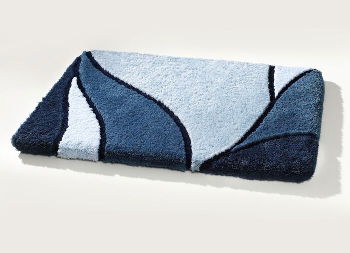 Badgarnitur f&uuml;r Fu&szlig;bodenheizung geeignet BLAU