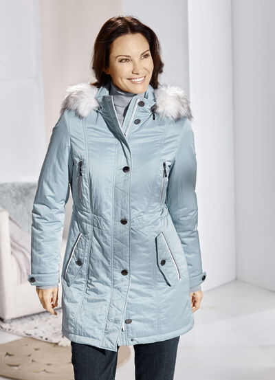 Jacke mit 2-Wege-Reißverschluss 