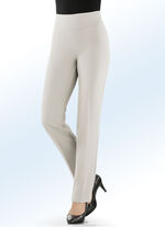 Hose in eleganter Schnittführung HELLBEIGE