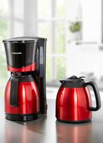 Kaffeemaschine mit 2 Thermokannen von Efbe-Schott ROT