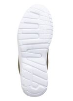 Schn&uuml;r-Sneaker aus Synthetik und weichem Textilmaterial OLIV