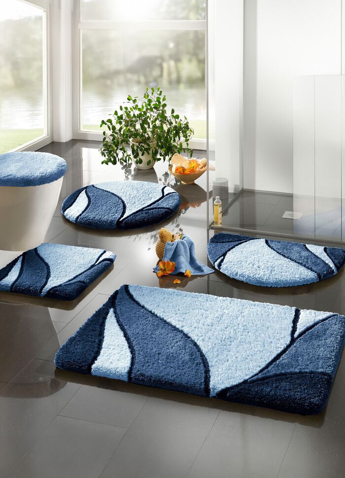 Badgarnitur f&uuml;r Fu&szlig;bodenheizung geeignet BLAU