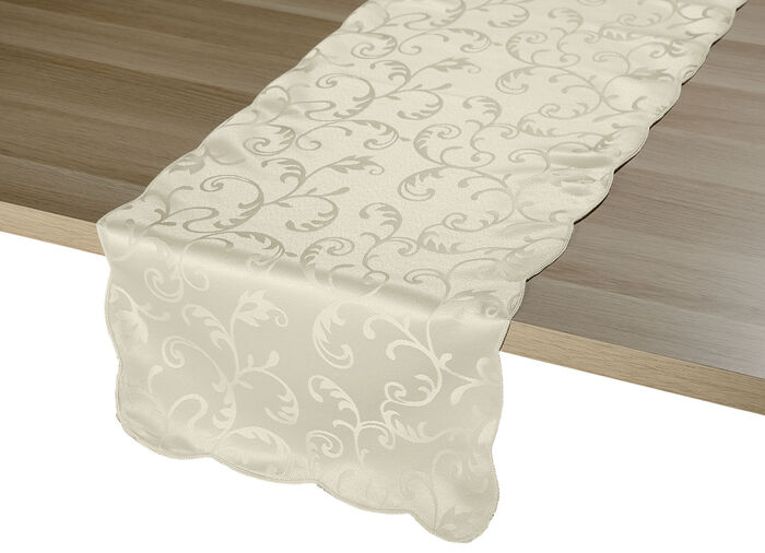 Pflegeleichte Tischdekoration für drinnen und draußen CHAMPAGNER