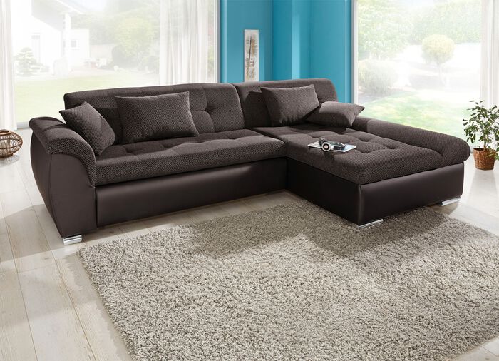 Polsterecke mit Bettfunktion BRAUN-BRAUN