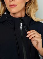 Funktionsjacke mit abnehmbarer Kapuze 