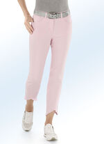 Hose in 7/8-L&auml;nge mit interessantem Fransenabschluss ROS&Eacute;