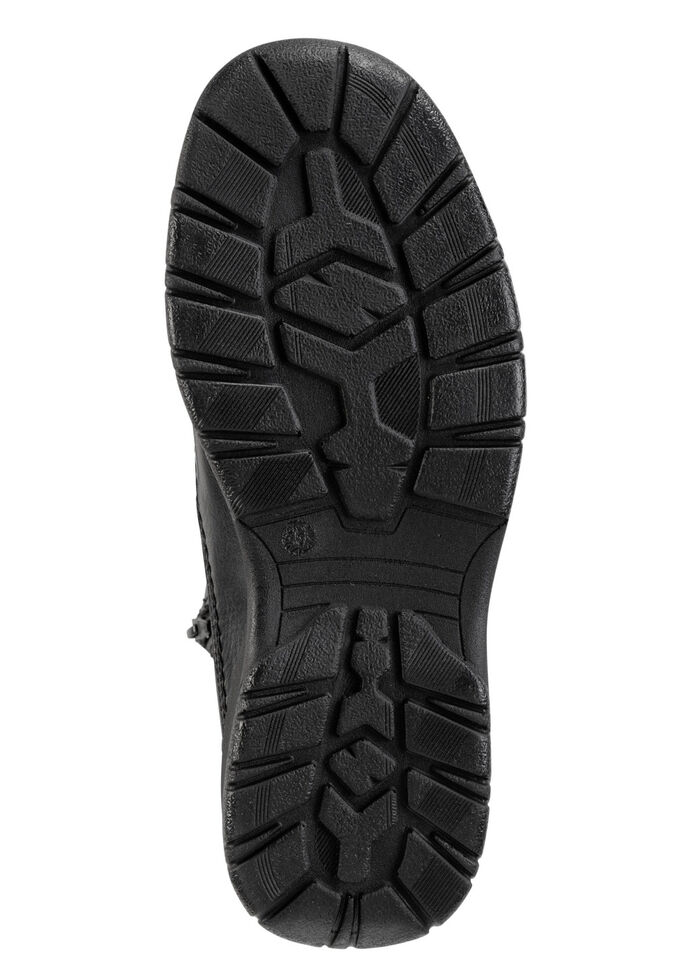 GINO GALANTE, gef&uuml;tterte Herren-Stiefel, Winterschuhe, mit Lammfell SCHWARZ