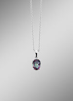 Anhänger mit Mystic-Feuertopas 