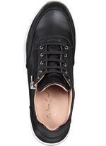 Andrea Conti Schn&uuml;r-Sneaker  aus weichem Nappaleder 