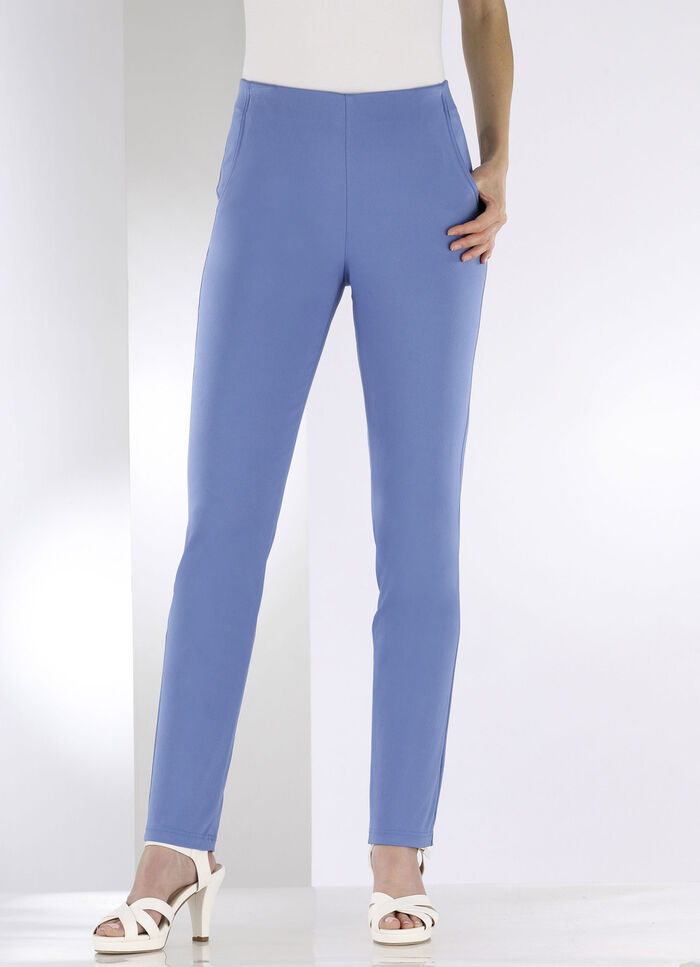 Hose in Schlupfform AZURBLAU