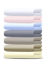 Antibakterielles Inkontinenz-Spannbetttuch aus 100% Baumwolle BLEU