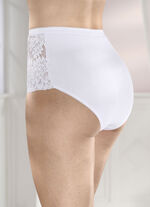 Laurina Viererpack Slips mit Elastikspitze 