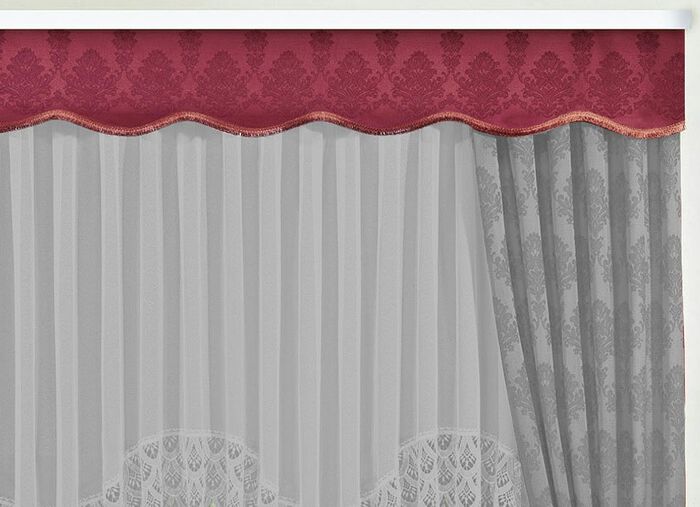 Apart gebogte Schabracke 