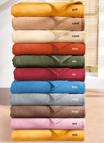 Supersofte Schlafdecke von Borbo aus reiner Baumwolle ROSÉ