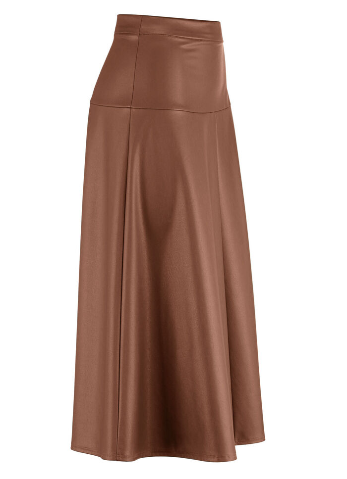 Rock in leichter Tellerform COGNAC