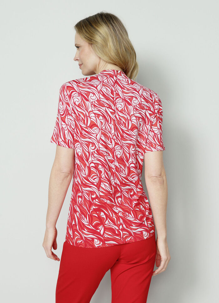 Shirt mit modischem Cut-Out 