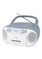CD-Boombox DAB+ WEISS-BLAU