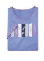 Zweierpack Nachthemden mit großzügigem Halsausschnitt 