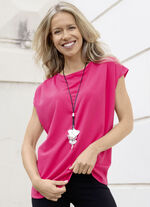 Shirt mit Faltenlegung 