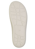 ELENA EDEN, bequeme Damen-Pantoletten, Weite H, mit herausnehmbarem Fußbett BEIGE