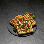 Waffeleisen f&uuml;r 2 Belgische Waffeln 