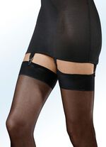 Dreierpack Feinstr&uuml;mpfe, 20 den SCHWARZ