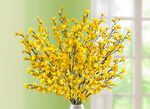T&auml;uschend echt aussehende Forsythienzweige, 5er-Set 