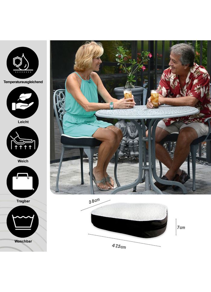 Gelkissen f&uuml;r bequemes Sitzen 