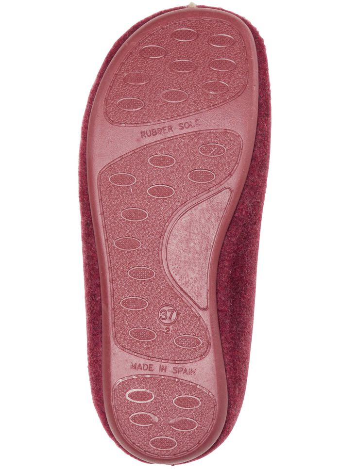 Laurina Filz-Hausschuh aus recyceltem Polyester 