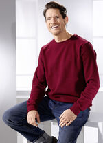 Sweatshirt von &bdquo;Milano Italy&ldquo; BORDEAUX