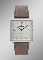 Dugena-Quartz-Herrenuhr mit robustem Titangehäuse 