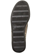 Trendige Damen-Hausschuhe, Weite H, mit Wolle BRAUN