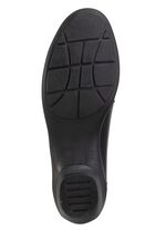 ELENA EDEN, stilvolle Damen-Pumps, Weite H, mit herausnehmbarem Fu&szlig;bett SCHWARZ