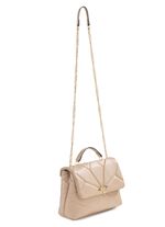 Laurina Tasche mit Kippschloss in extravaganter Libellenform BEIGE