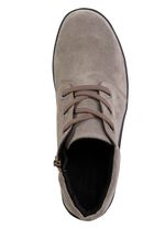 ELENA EDEN, bequeme Damen-Boots, Weite H, mit herausnehmbarem Fu&szlig;bett GRAU