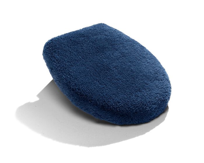 Kleine Wolke Badgarnitur in Table Tuft Qualit&auml;t BLAU