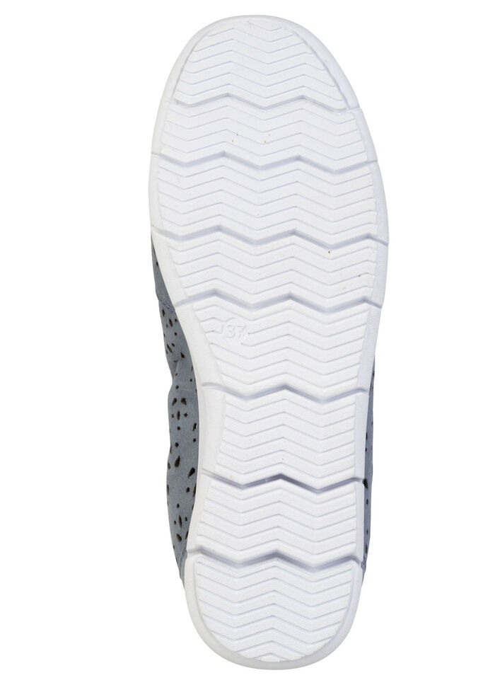 ELENA EDEN, sommerliche Damen-Slipper, Weite G, mit herausnehmbarem Fu&szlig;bett JEANS