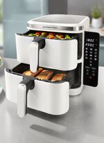 Digitale Doppelkammer-Hei&szlig;luftfritteuse &bdquo;FryUP&ldquo; 